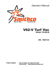Smithco V62-V Operator's Manual