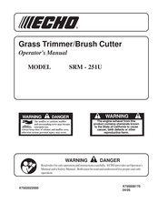 Echo SRM-251U Operator's Manual