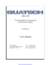 Quatech QSC-100 User Manual