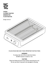 RIGTIG FOODIE Z00601-1 Manual