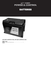 Dometic Go Power! GP-ADV-LiFePO4-100 Installation And Operating Manual