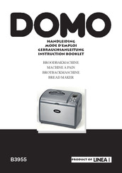 Linea 2000 DOMO B3955 Instruction Booklet