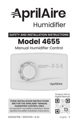 Aprilaire 4655 Humidifier Control – GSIstore