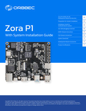 ORBBEC Zora P1 Installation Manual
