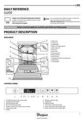 Whirlpool WIO 3O33 DEL UK Daily Reference Manual
