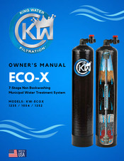 KING WATER FILTRATION KW-ECOX 1252 Owner's Manual