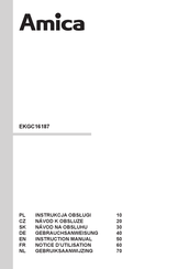 Amica EKGC16187 Instruction Manual