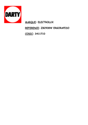 Electrolux 3411710 Manual