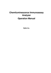 Zybio EXI1830 Operation Manual