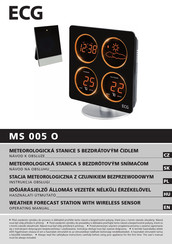 ECG MS 005 O Operating Manual