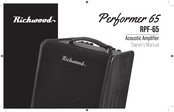 Richwood RPF-65 Owner's Manual