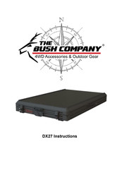 BUSH COMPANY DX27 Instructions Manual
