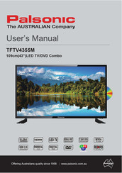 Palsonic TFTV4355M User Manual