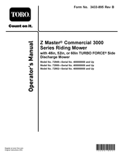 Toro 72950 Operator's Manual