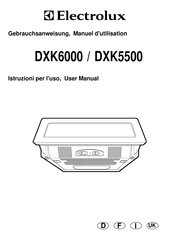 Electrolux DXK5500 User Manual
