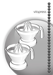 Moulinex vitapress PC3001 Manual