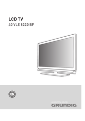 Grundig 40 VLE 8220 BF Manual