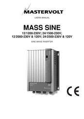 Mastervolt MASS SINE 12/1200-230V User Manual