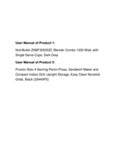 NUTRIBULLET ZNBF30500ZC User Manual