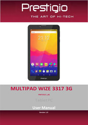 Prestigio MULTIPAD WIZE 3317 3G User Manual