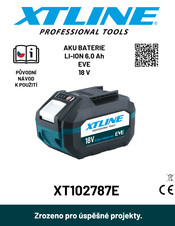 XTline XT102787E Original Instruction Manual