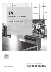 Grundig Lugano 48 CLX 8585 SL User Instructions