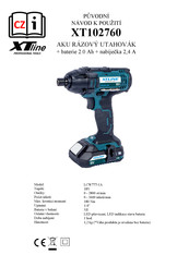 XTline XT102760E User Manual
