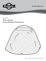 Petsafe Pawz Away RFA-378 Product Manual