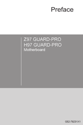 MSI Z97 GUARD-PRO Manual