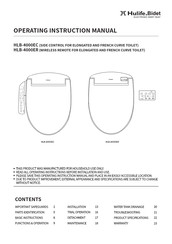 Hulife HLB-4000EC Operating Instructions Manual
