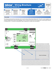 Tekmar 421 Wiring Brochure
