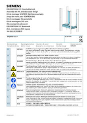 Siemens 8PQ9800-4AA11 Operating Instructions Manual