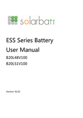 Solarbatt ESS Series User Manual