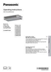 Panasonic U-21PZ3H5 Operating Instructions Manual
