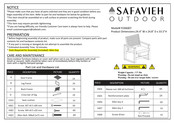 Safavieh Outdoor FOX6007 Manual