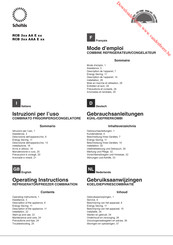 SCHOLTES RCB 3 AA E Series Operating Instructions Manual