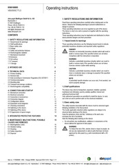 ebm-papst 8300100083 Operating Instructions Manual