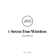Jays t-Seven True Wireless User Manual