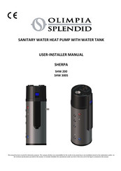 Olimpia splendid SHERPA SHW 300S User& Installer's Manual