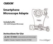 Carson HookUpz MS-160SP Instructions For Use Manual