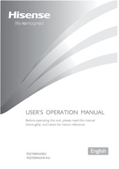 Hisense RQ768N4AW-KU User's Operation Manual