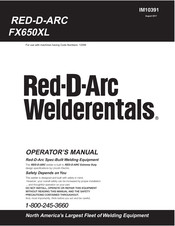 Lincoln Electric RED-D-ARC FX650XL Operator's Manual