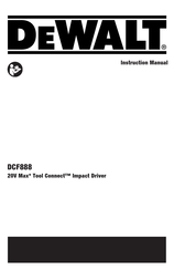 DeWalt DCF888B Instruction Manual