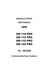GMP GM 120 PRO User Manual