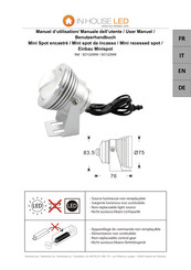 IN HOUSE LED SO122WW User Manual