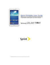 Samsung SM-T3110ZWADBT User Manual