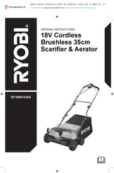 Ryobi RY18SFX35A-0 Original Instructions Manual