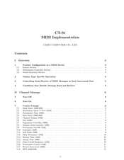 Casio Casiotone CT-S1 Manual