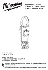 Milwaukee 2236-20NST Operator's Manual