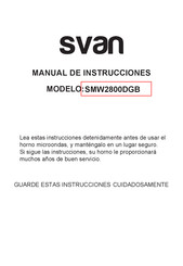 Svan SMW2800DGB Instruction Manual
